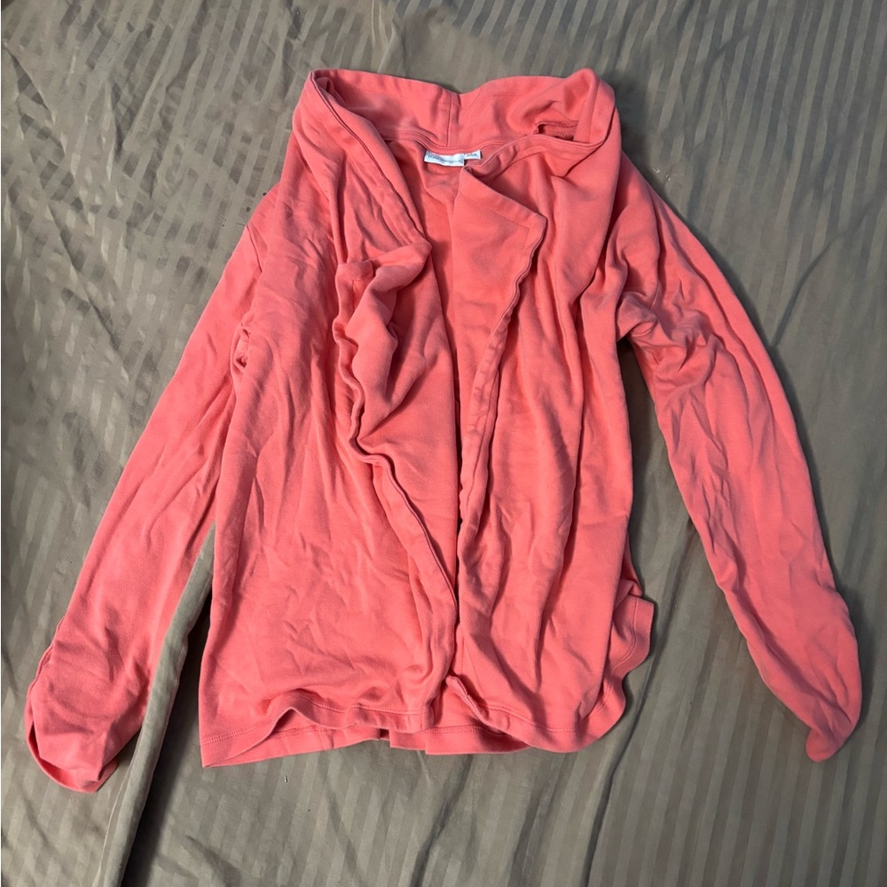 Kim Rogers Coral Cardigan Large
